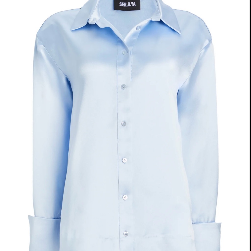 Ser.O.Ya Men's Light Blue Shirt